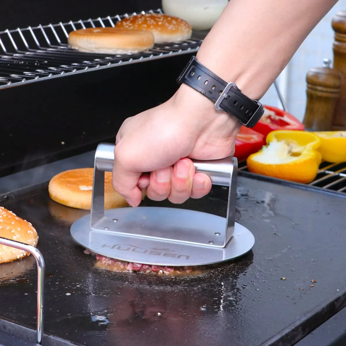 Smash Burguer Holder -Prensa para Torta